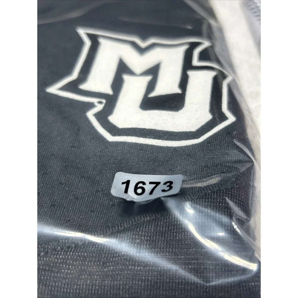 Nike Marquette Golden Eagles Dri-FIT Sideline Coach Shirt Gray Men's XL EUC